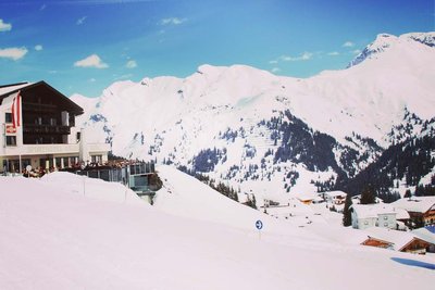 Hotel on the slopes of a ski area